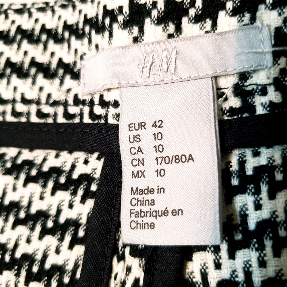 H&M Houndstooth Crop Pants - Picture 6 of 9
